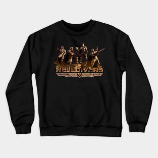 i am a helldivers squad new design Crewneck Sweatshirt